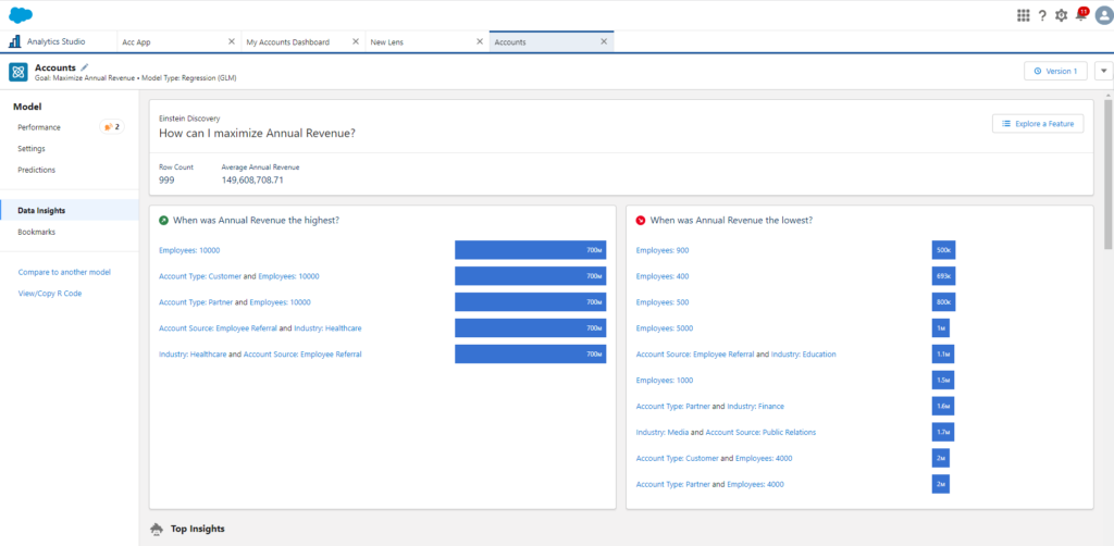 Accounts Dashboard