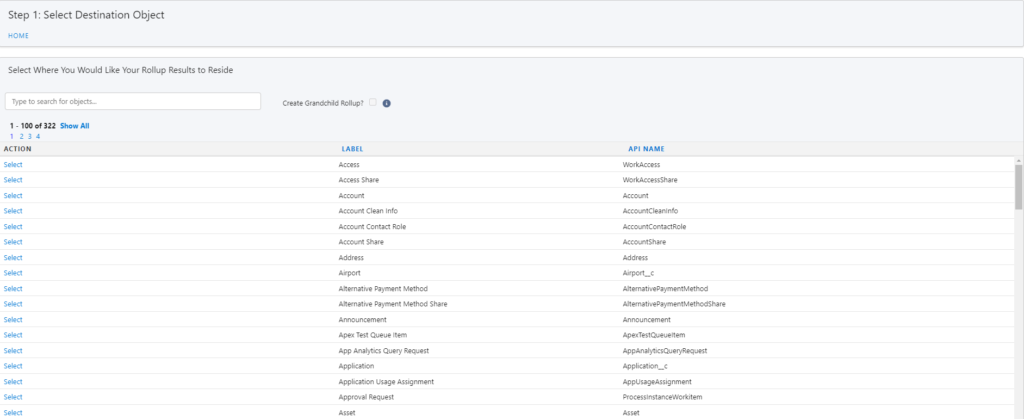 Creating a Rollup - Step 2