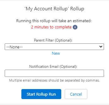 Creating a Rollup - Step 5