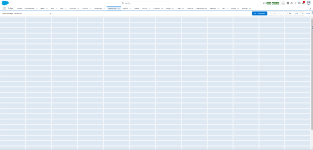 Create a New Dashboard