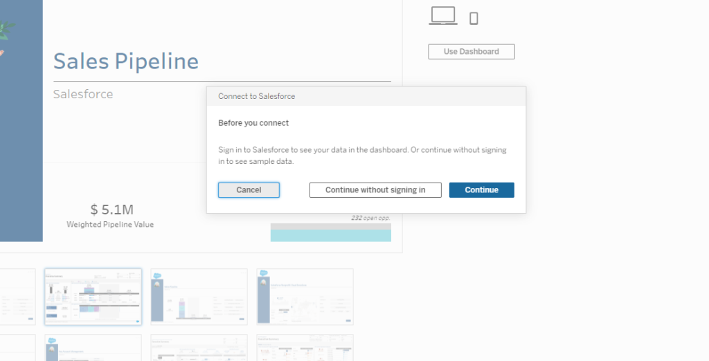 Step 4.3 - Connect with Salesforce Org