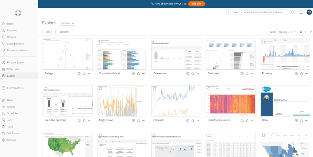 Tableau Dashboard