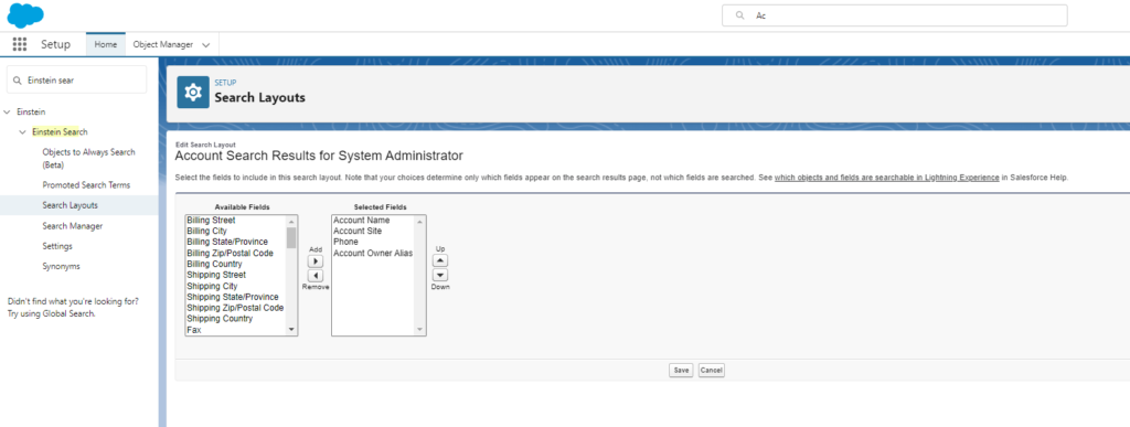 Step 3 - User with a System Administrator profile