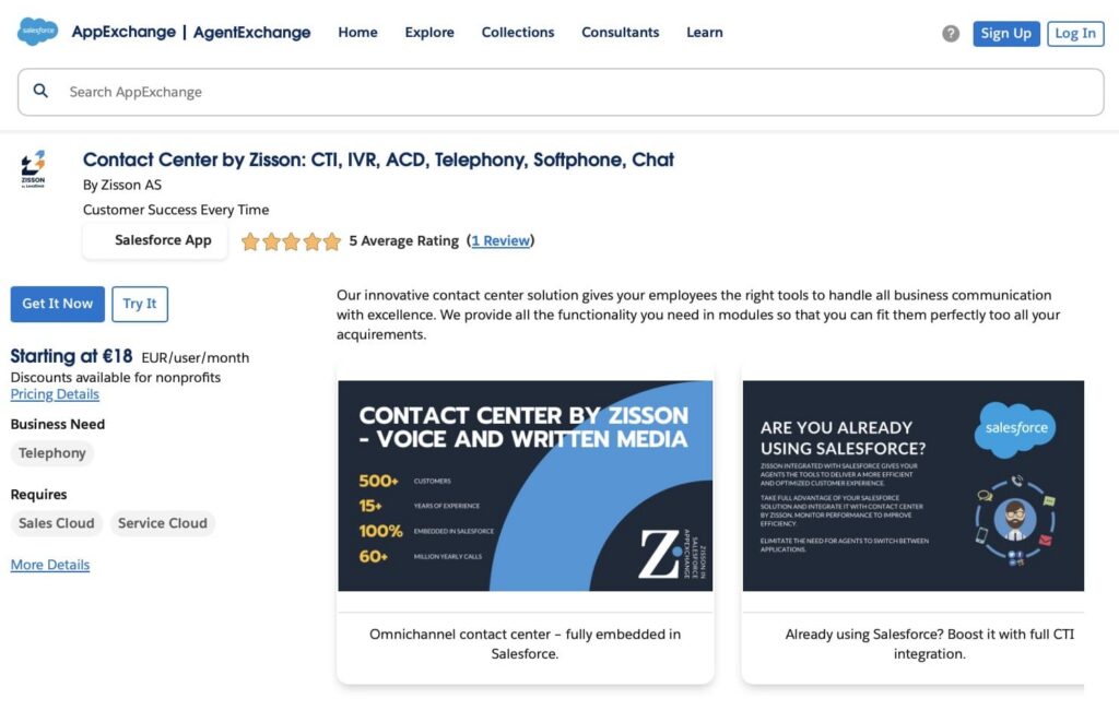 Contact Center by Zisson