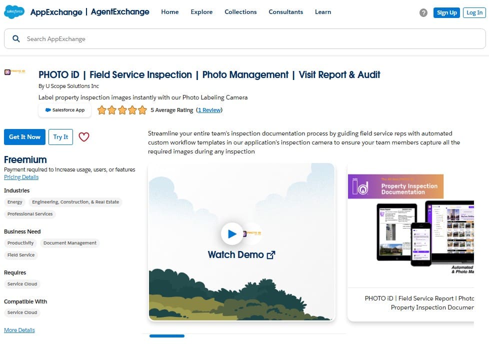 PHOTO iD on AppExchange