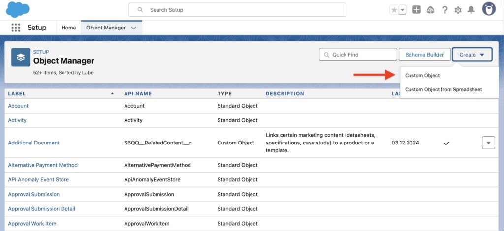 Create Custom Object