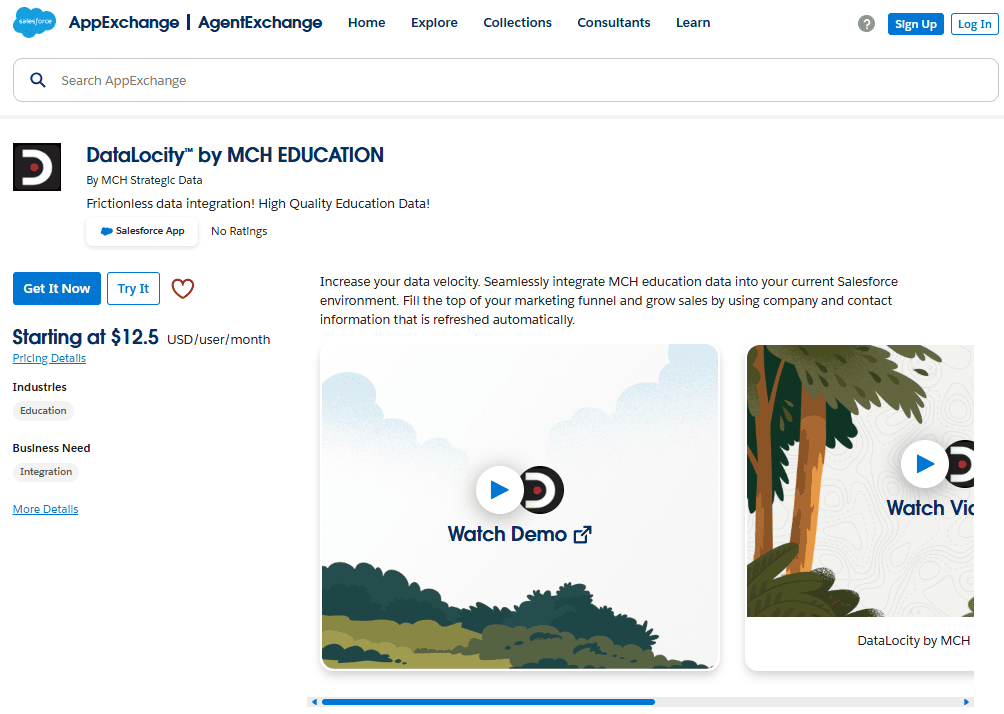 DataLocity by MCH EDUCATION on AppExchange