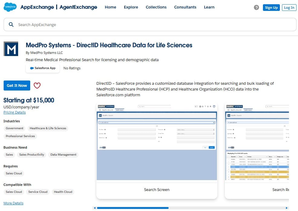 MedPro Systems on AppExchange