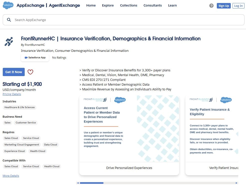 FrontRunnerHC on AppExchange