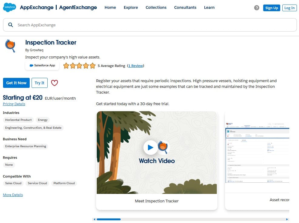 Inspection Tracker on AppExchange