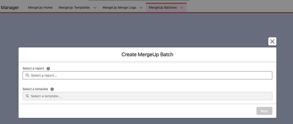 Create Batches