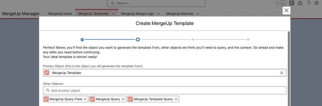 Create Template