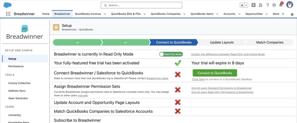 Breadwinner in Salesforce