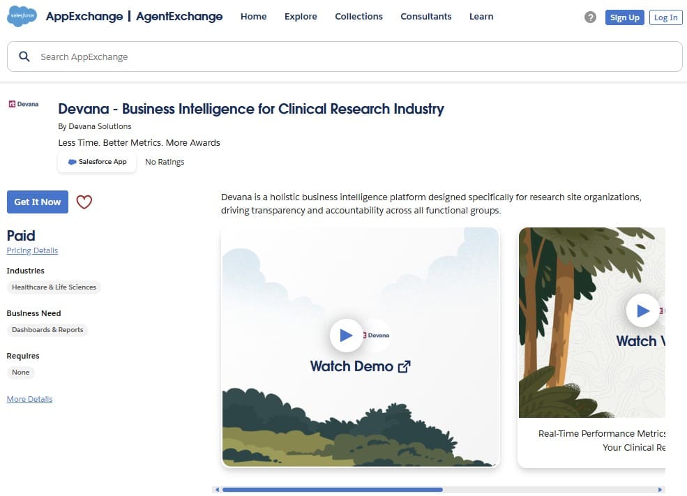 Devana on AppExchange