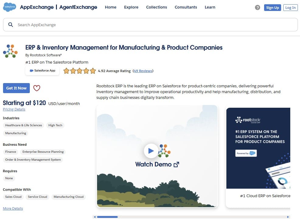 ERP & Inventory Management for Manufacturing & Product Companies on AppExchange