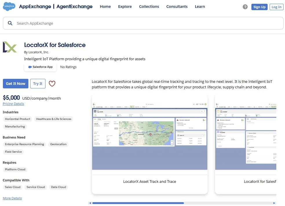 LocatorX on AppExchange