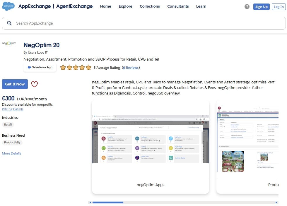 NegOptim on AppExchange