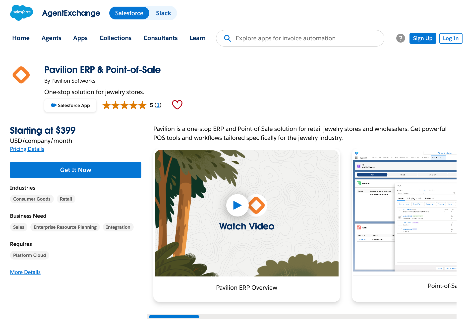 Pavilion ERP & Point-of-Sale