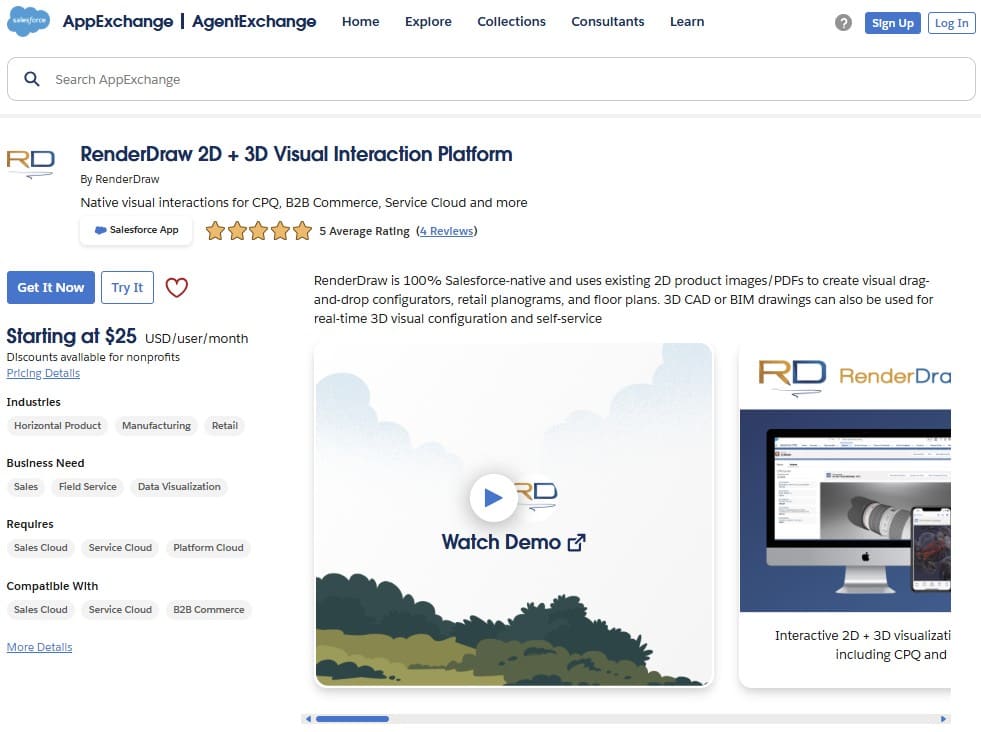 RenderDraw on AppExchange