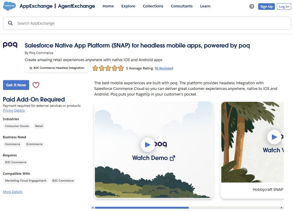 poq on AppExchange