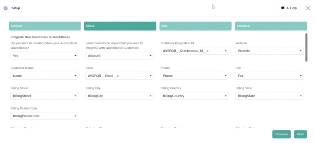 DBSync Setup