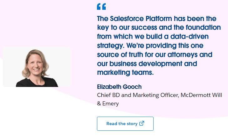 Image source Salesforce Law firms