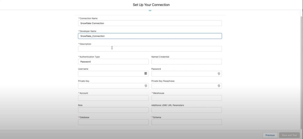 Set Up Connection
