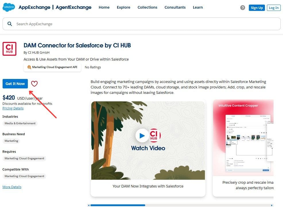 CI HUB on AppExchange