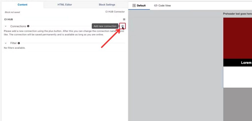 Connect with a cloud or DAM system