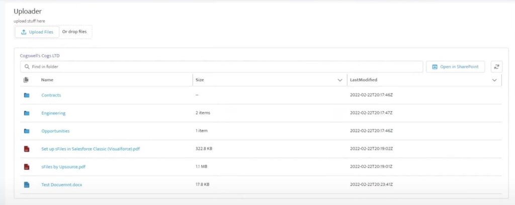 sFiles on Experience Cloud