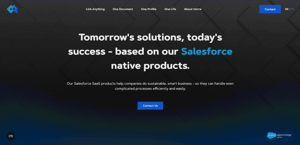 tmrrw-cloud-solutions-salesforce-company-germany
