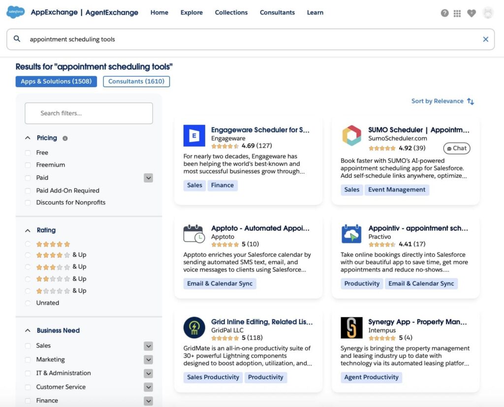 Appointment Scheduling Tools