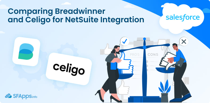 Comparing Breadwinner and Celigo for NetSuite Integration
