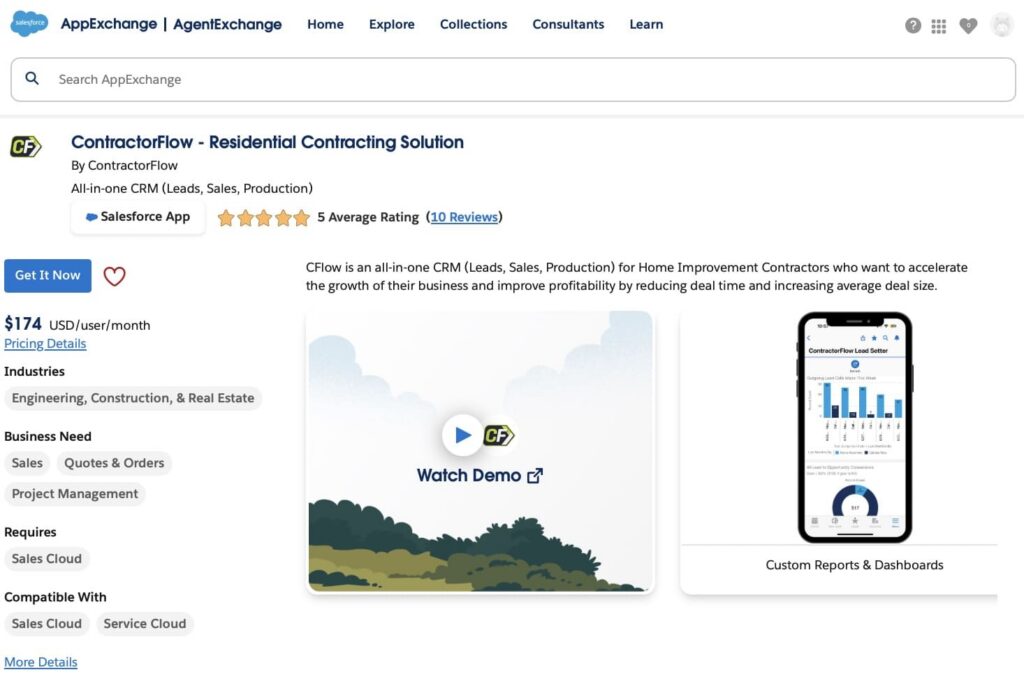 ContractorFlow - Residential Contracting Solution