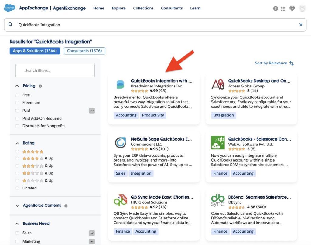 QuickBooks Integration