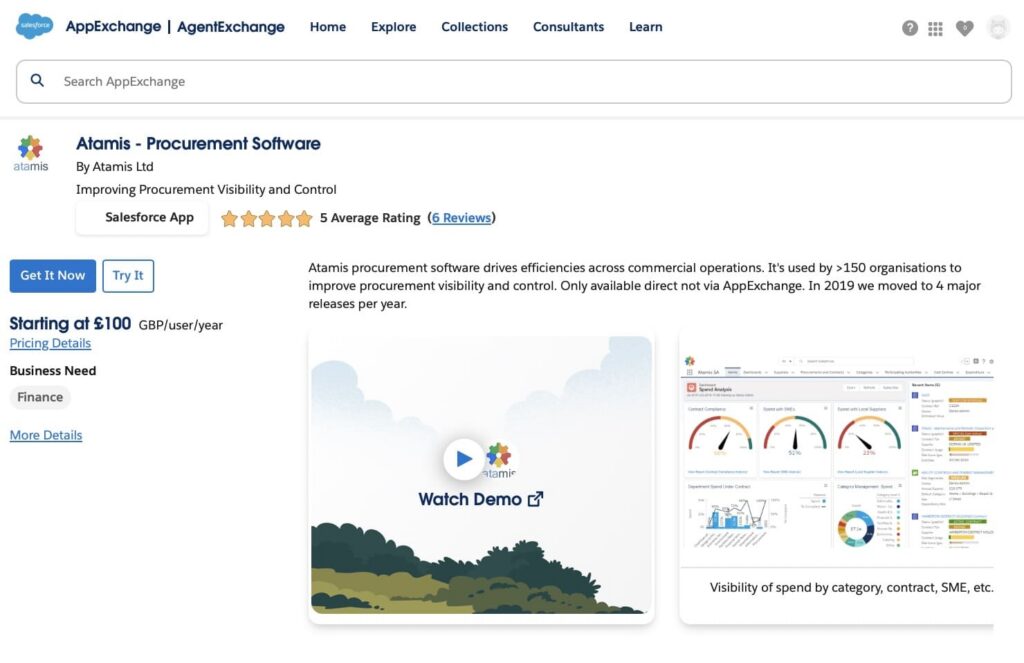 Atamis - Procurement Software