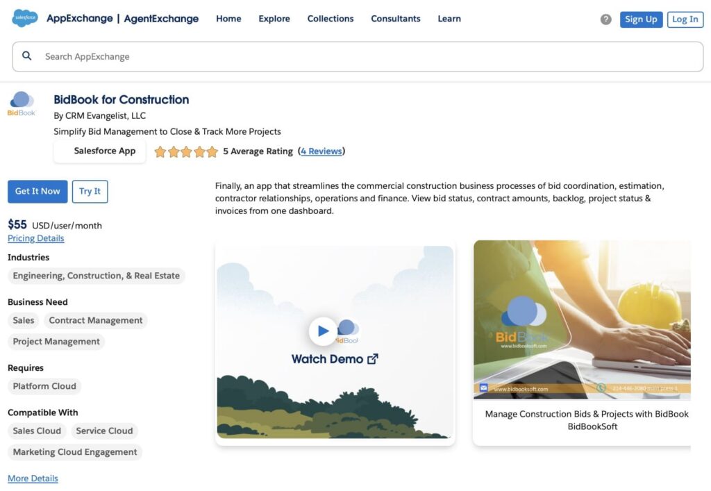 BidBook for Construction