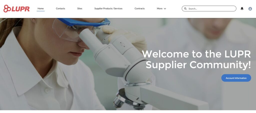 LUPR Supplier Community