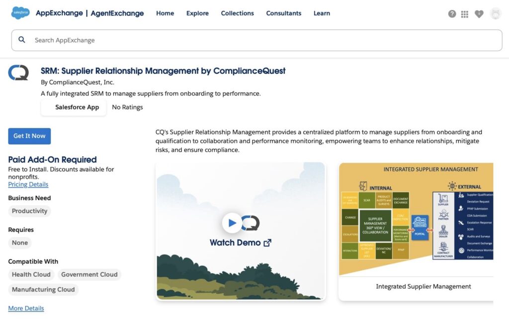 SRM- Supplier Relationship Management by ComplianceQuest