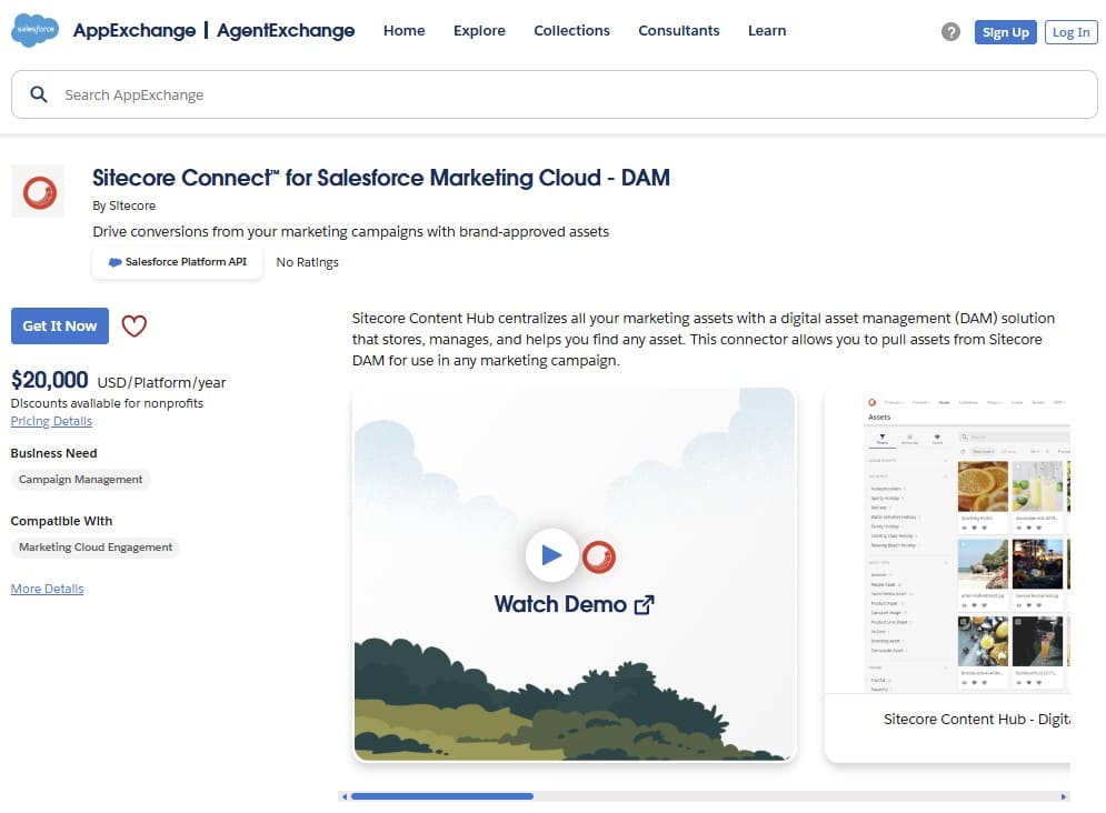 Sitecore Connect™ for Salesforce Marketing Cloud - DAM on AppExchange