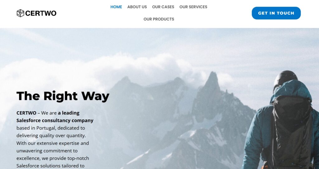 certwo salesforce consulting in coimbra