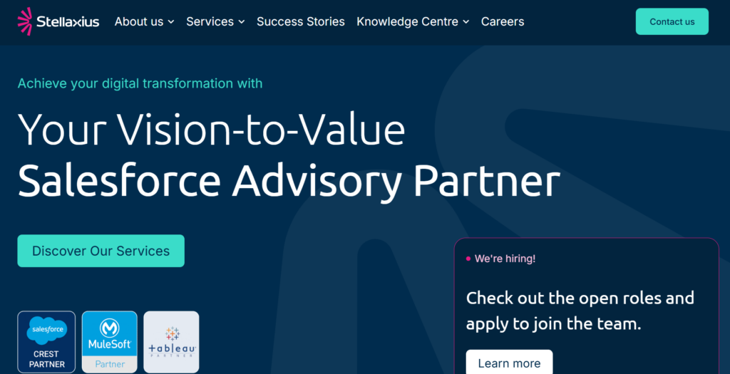 stellaxius salesforce consulting partner in lisbon