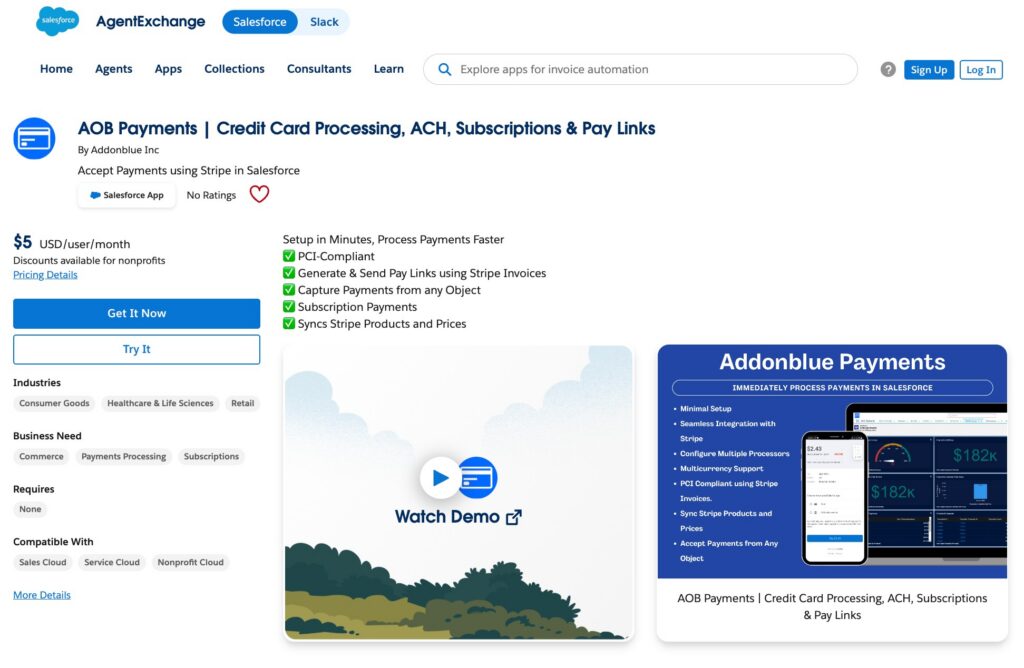 AOB Payments | Credit Card Processing, ACH, Subscriptions & Pay Links