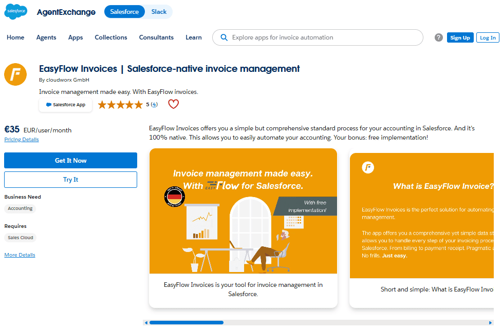 EasyFlow Invoices