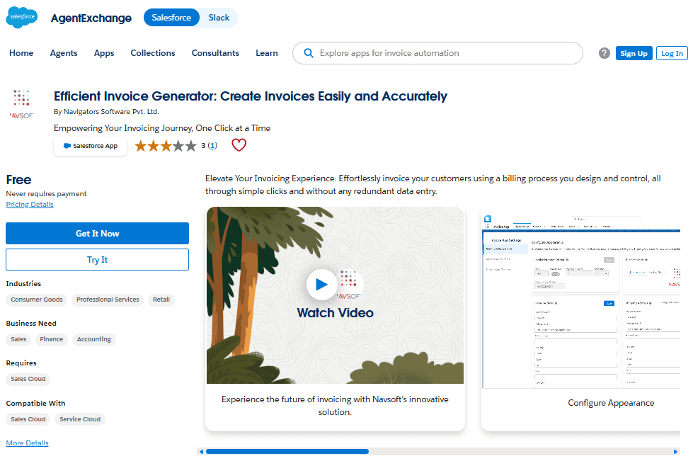 Efficient Invoice Generator