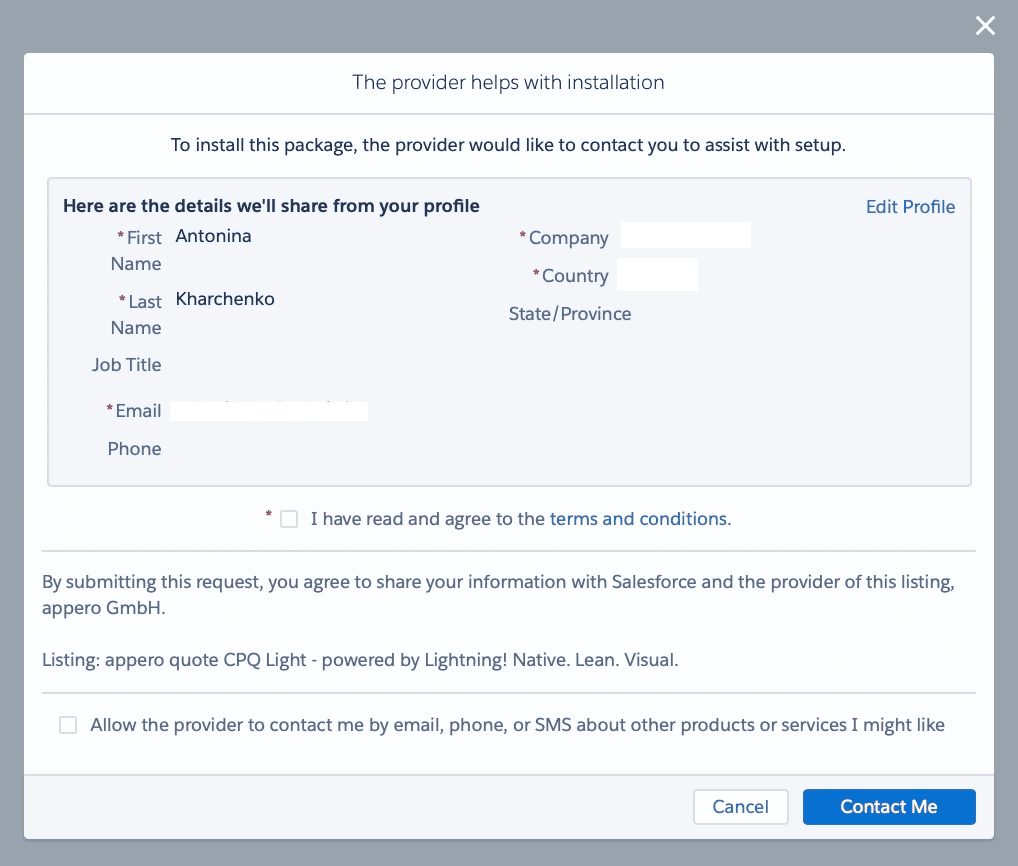 App Installation