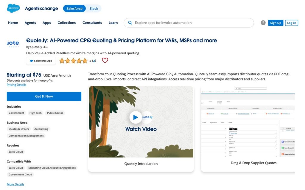 Quote.ly - AI-Powered CPQ Quoting & Pricing Platform for VARs MSPs and more