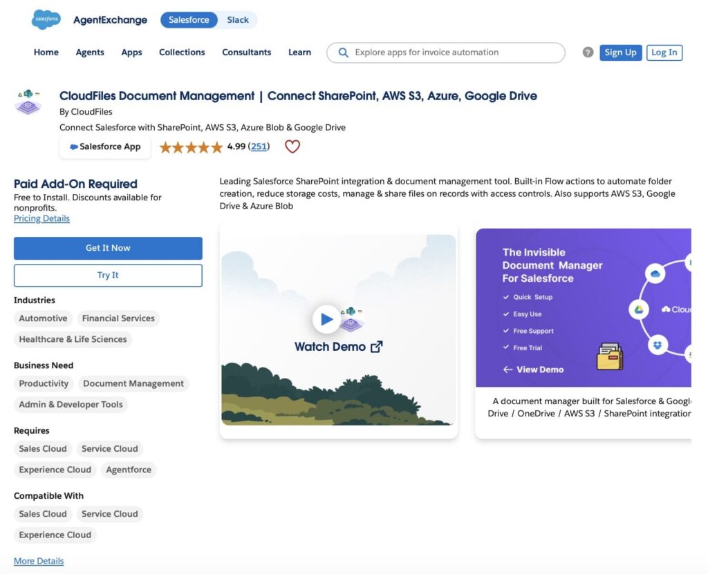 CloudFiles Document Management