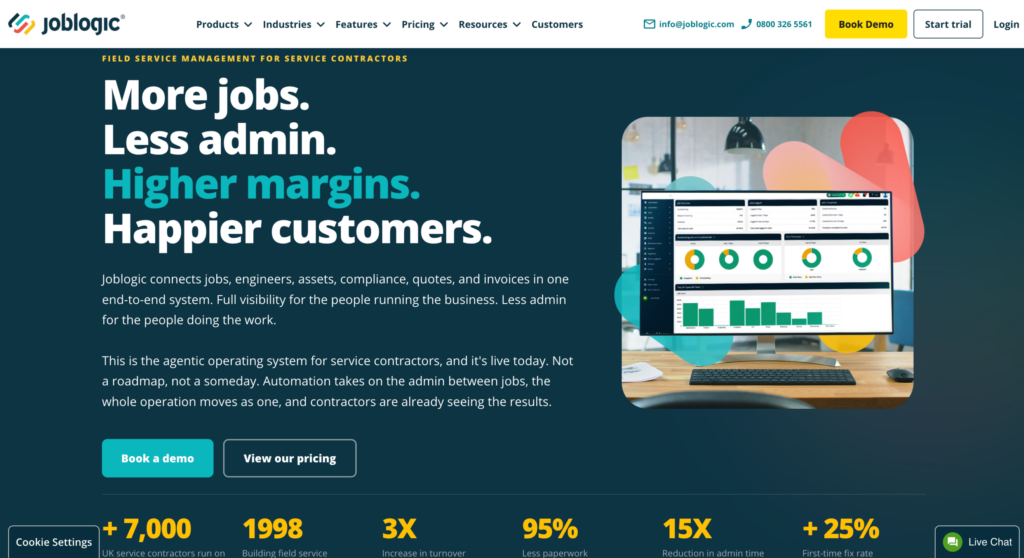 Joblogic - Field service management for service contractors