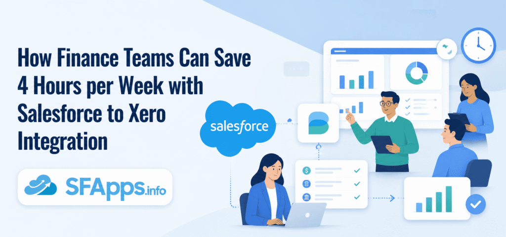 How Finance Teams Can Save 4 Hours per Week with Salesforce to Xero Integration